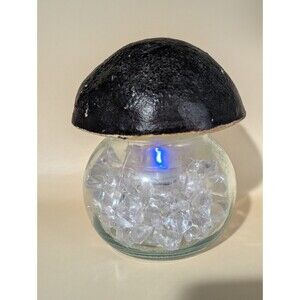 Unique Mushroom Jar Jewelry Trinket Jar Light Up Mushroom Jar Mushroom Decor